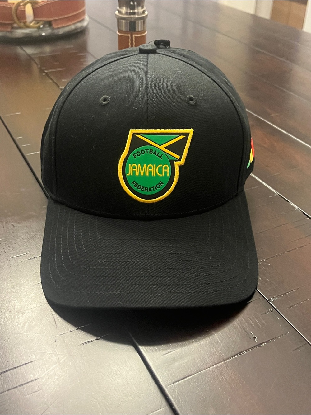 Adidas Jamaica Football x Bob Marley Hat Cap new Mens One Size Strap Back